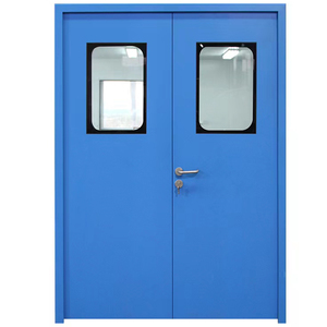 High Quality GMP Standard Clean Room <strong>Doors</strong> Easy Opening Windproof Steel and Polymer for Hospital and Clean Workshop - Product Image 4