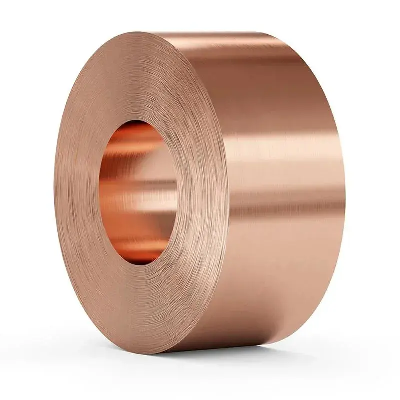 Bobina laminada de hoja de tira de cobre suave de 2021 100mm a 1220mm de ancho en Stock/hoja/bobina de cobre de 0,5mm 1mm 3mm 5mm