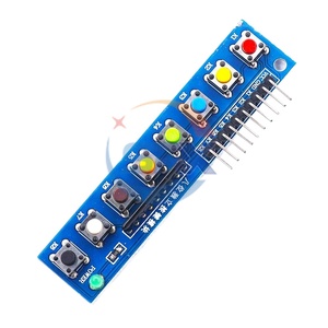 ST034 8-stelliges Tastatur modul 8-stellige unabhängige Tastatur Hochwertiges Tastatur zubehör Taktil