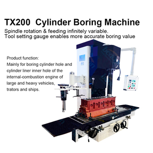 TX200 Vertical Fine Boring Milling <strong>Machine</strong> 220V Cylinder Engine <strong>Block</strong> Boring Plastic Material <strong>for</strong> <strong>Testing</strong> - Product Image 6