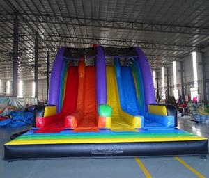 Unicorn Inflatable Bouncer Slide <strong>Rainbow</strong> Inflatable Wet and Dry Slide Colorful Inflatable Water Slide for Sale - Product Image 5