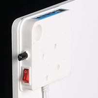 Produttore portatile a parete Wi-Fi connect opzione di programmazione P42WR 600*600 425 W elettrico convettore parete camera riscaldatori - Product Image 3