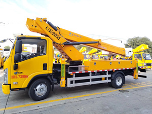 新条件4x2-6x2-6x4-8x4崎岖地形定制标准提升高空平台卡车，用于紧急救援 - Product Image 6