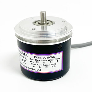 YSG5806 Motor Encoder HTL TTL NPN Line Driver <strong>Output</strong> Solid Shaft <strong>High</strong> Precision Optical Incremental Rotary Encoders - Product Image 5
