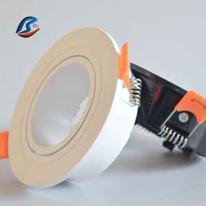 Gömme tavan çerçevesi led spot konut OEM ODM aşağı aydınlatma armatürü GU10/GU5.3/MR16/MR11 braketi tam renkli spot ışık - Product Image 3