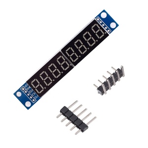 MAX7219 7 segmento 8 cifre modello di visualizzazione a tubo microcontrollore supporto modulo di controllo a cascata per Arduino MCU/ 51/ AVR/ STM32 - Product Image 5
