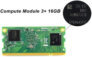 Modulo di calcolo Raspberry Pi 3 + 16GB modulo di calcolo Raspberry Pi 3 Plus con EMMC Flash da 16GB - Product Image 5