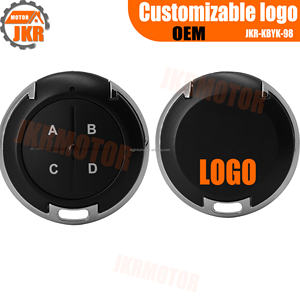 Yeni tasarım 433MHz yuvarlak ABS uzaktan kumanda ile bir B C D düğmeleri sürgülü kapı için kod çoğaltma destekler - Product Image 5