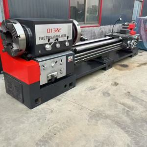 Metric Inch Threads Making Horizontal Manual Reasonable Pipe <strong>Threading</strong> <strong>Lathe</strong> Machine <strong>Tool</strong> for Sale - Product Image 6