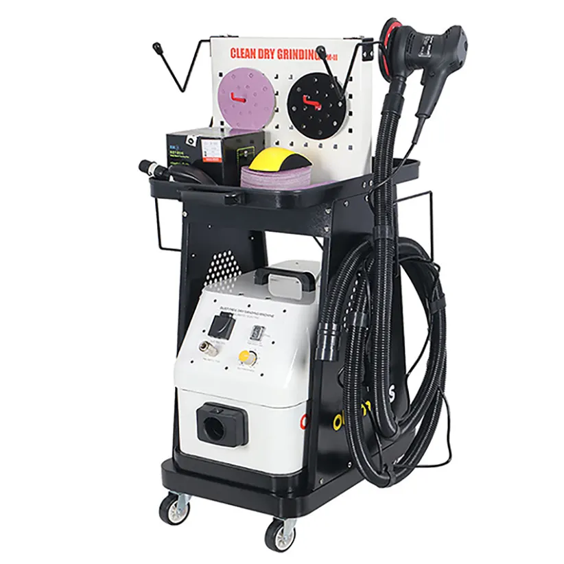 Lixadeira máquina para carros pintura polimento extrator custo-benefício fábrica usada poeira livre lixar a seco