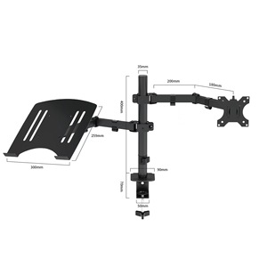 Max 100*100 popüler yüksek kaliteli monitör LCD 13-27 inç ekran standı monitör braketi için montaj - Product Image 2
