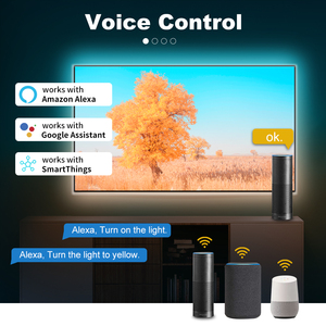 4K HDMI2.0デバイス同期ボックス用スマートアンビエントテレビLEDバックライトLEDストリップライトキットWifiAlexa音声Googleアシスタントコントロール - Product Image 4