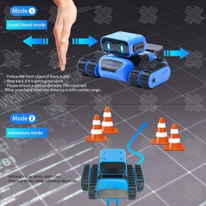KW stelo per bambini intelligente programmazione fai da te assemblaggio telecomando elettrico Sensing gestuale tracciato giocattolo Robot da arrampicata