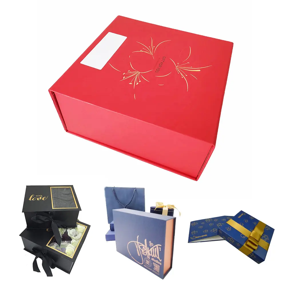 Popüler kutu hediye karton manyetik hediye seni seviyorum çiçek kirpik kutuları özel logo kirpik ambalaj lüks hediye kutusu