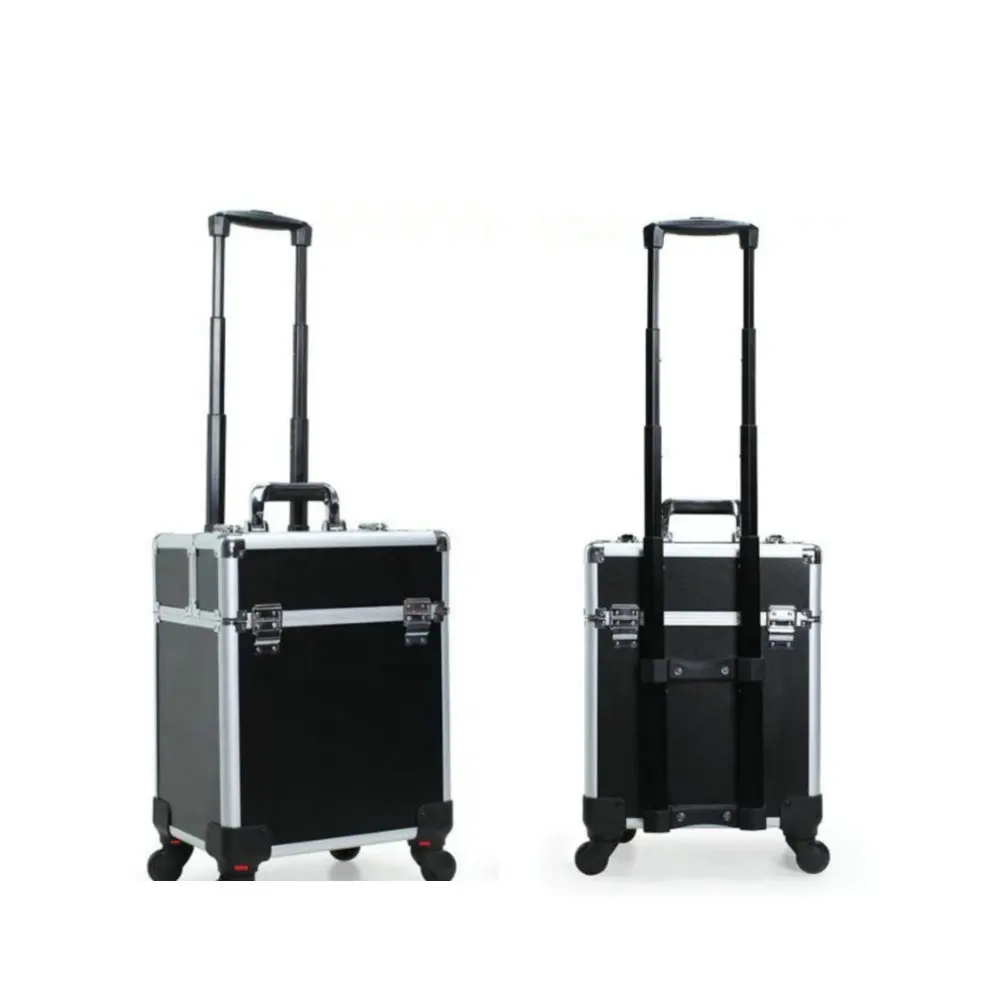 Pronto magazzino con diversi colori beauty case trolley trolley cosmetici di trucco trolley professionale da Winxtan Foshan, Cina