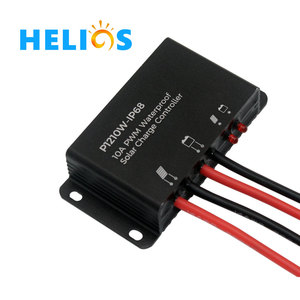 Водонепроницаемый PWM контроллер солнечного заряда 10A20A 12V 24V поддерживает максимальный Солнечный вход 170W. - Product Image 3