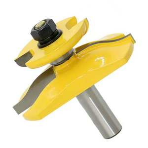 Meißel Raised Panel Router Bit mit Backs ch neider Holzarbeiten Cutter 1/2In Shank - Product Image 3