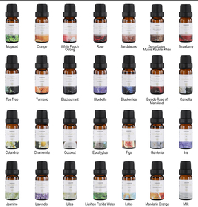 Çok tatlar 100% saf organik şişe uçucu yağ 5ml 10ml 20ml 30ml 50ml 100ml uçucu yağ mum yapımı cilt bakımı için - Product Image 2