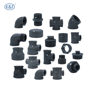 Kanaifu Clip <strong>Type</strong> Tubular Elbow <strong>Swivel</strong> Zinc Plated Iron Pipe Fittings with Threaded Connection for Refrigerant Vpipe - Product Image 1