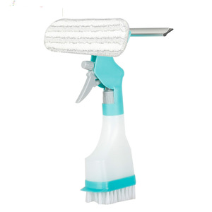 RTS 4 in 1 kazıyıcı fırça püskürtücü ve fırça çok fonksiyonlu pencere temizleme aracı ve peluş cam fırça - Product Image 1