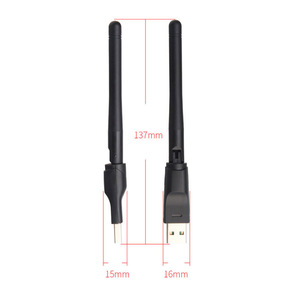 150M USB Dongle 2.4GHz scheda di rete interna 7601WiFi adattatore Wireless con trasmettitore WiFi integrato per computer - Product Image 3