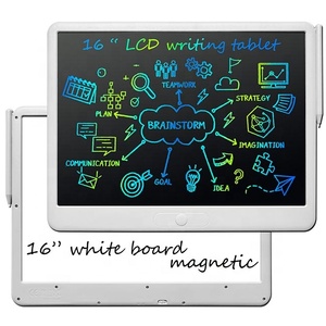 Magnetic Rechargeable <strong>Writing</strong> Board 16 Inch LCD <strong>Writing</strong> Tablet Graphics White Drawing Board Message <strong>Writing</strong> Slate - Product Image 5