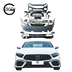 ชุดบอดี้รถยนต์สำหรับ Mercedes-Benz CLS400 CLS350 CLS450 W257 C257เพื่อ CLS63 GT63กันชนหน้า - Product Image 1