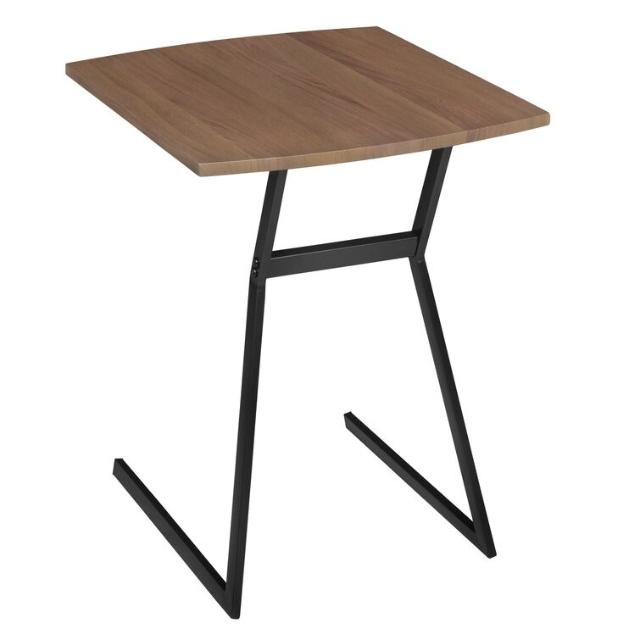 Natural Wood & black Finish