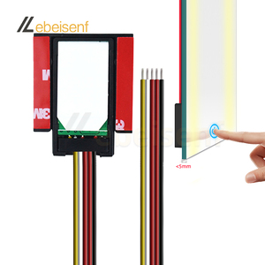 3-5mm Bathroom Makeup Mirror Light Touch Dual Color Temperature <strong>Controller</strong> <strong>Low</strong> Voltage <strong>DC</strong> 12V/24V 12A Touch Sensor Dimmer Switch - Product Image 1