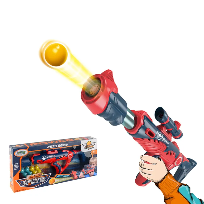 EVA Foam Soft Gun Outdoor-Schieß ziel Spielzeug pistolen Druck Atomic Powered Games Shooter für Kinder Bullet Air Ball Guns Set