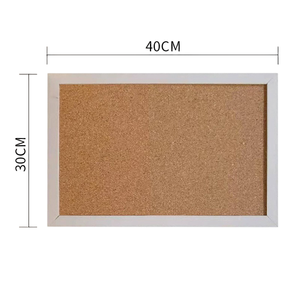 Duvarlar için dikdörtgen şekil Corkboards duyuru panosu mantar kurulu fotoğraf duvar itme pimi duyuru panosu - Product Image 3
