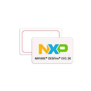 可打印喷墨NFC空白卡MIFARE经典EV1 1K plus ev1 13.56mhz白色智能可重写射频识别聚氯乙烯身份证/集成电路芯片卡 - Product Image 2