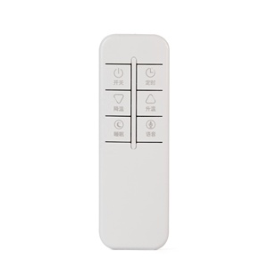 Telecomando a 6 pulsanti grande pulsante ricevitore telecomando 433mhz per lampada telecomando ventola personalizzato - Product Image 1