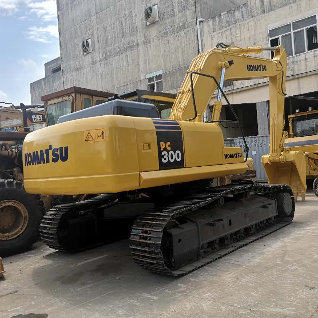 Excavadora japonesa Komatsu pc300-7 de segunda mano, PC300-7 a la venta con mezcladores de hormigón de bajo precio, maquinaria de movimiento de tierra