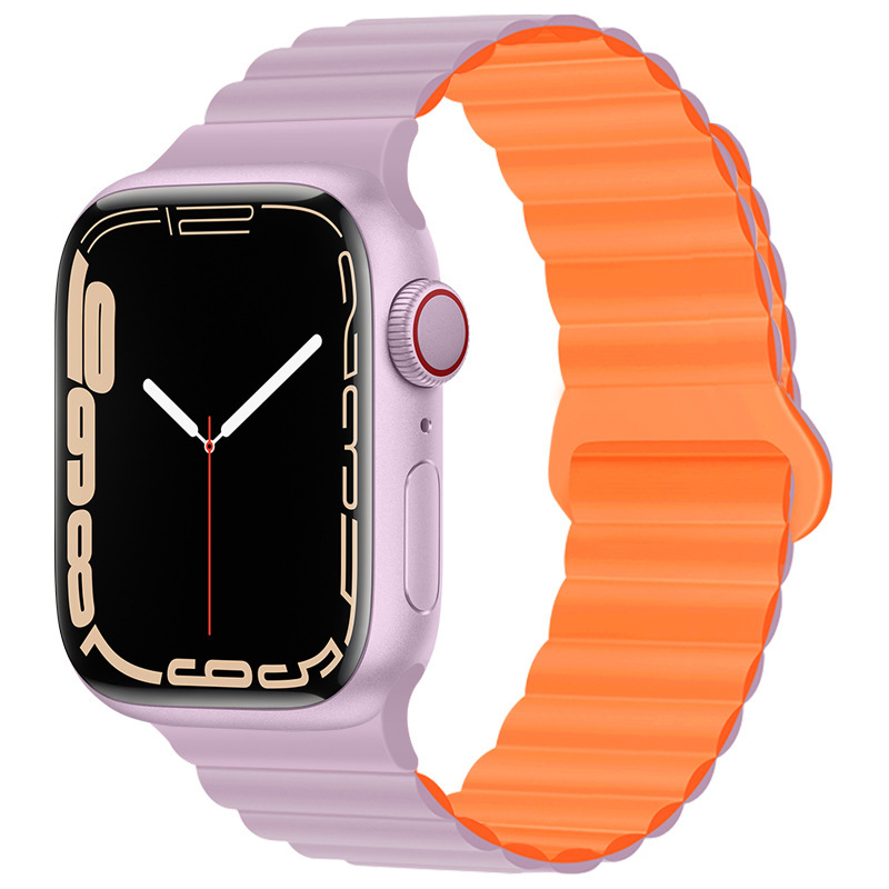 6#Violet clair/orange