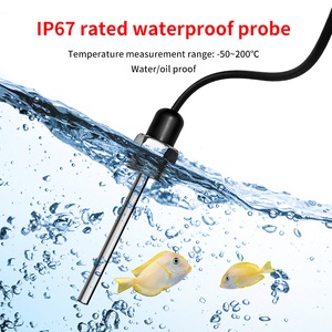 Termómetro Digital de Calidad del Agua para Acuicultura, Pantalla LCD, Sonda Impermeable, Temperatura, Refrigerador, Sensor de Acuario - Product Image 4