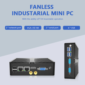 Hochleistungs-lüfter loser eingebetteter industrieller Minicomputer J1900 Intel-Prozessor für verschiedene industrielle Anwendungen - Product Image 4