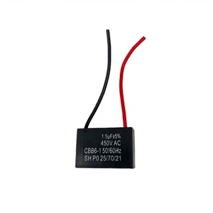 高品质Cbb61风扇电容器，使用1.5uf 2uf 2.5uf 3uf 4uf - Product Image 1
