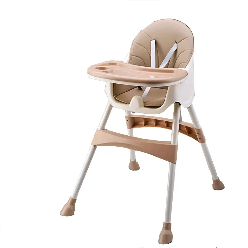 2021 del bambino sedie schienale alto di plastica 3 in 1 pieghevole alimentazione del bambino posti a sedere per i bambini a mangiare da pranzo con a dondolo