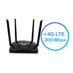 Bộ định tuyến <span class=keywords><strong>modem</strong></span> 4G LTE với khe cắm thẻ Sim 300 Mbps VPN và tường lửa Hỗ trợ tần số Wi-Fi 2.4G - Product Image 1