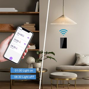 触摸开关智能快门控制多家庭自动化模块墙壁开关Wifi控制灯开关 - Product Image 4