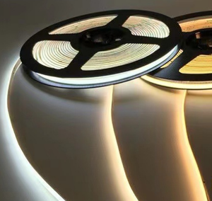 Cob הוביל קלטת אור 12v 24v עמיד למים ip65 ip667 ip68 צבע יחיד rgb cob הוביל רצועה לסלון מדרגות סלון מדרגות