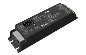Receptor DMX512 RDM RGBW de 4 canales, decodificador DMX, controlador LED con puerto RJ45 de 8 bits/16 bits seleccionables - Product Image 2