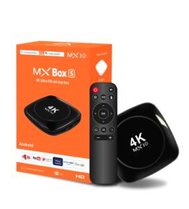 24MX10 4K Android 13スマートTVボックスS905L2クアッドコアプロセッサ2.4/5G WIFI BT音声リモートセットトップボックステレビ用 - Product Image 1