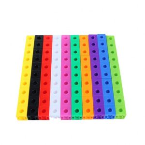 Erken eğitim yaratıcı blok granül yapı taşı 2cm100 fiş bağlantısı plastik - Product Image 6