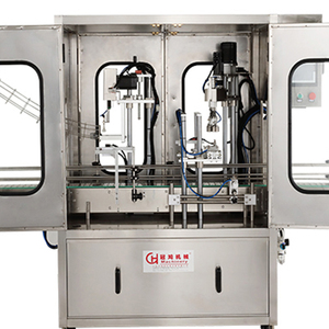 Tappatrice a vite con servo a manopolo completamente automatica per tappo rotondo - Product Image 2
