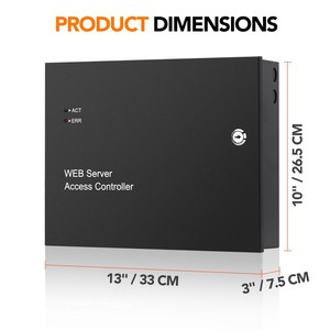 Forddok TCP/IP Web Based 1 Tür zugangs kontroll system Zugangs kontroll platine mit Metall box und Strom versorgungs FD-ACN1A