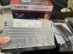 Özel tasarım eller serbest 1DIN FM radyo araba radyo BT 12V In-Dash Stereo MP3 çalar USB/TF/MMC/WMA desteklenen App kontrolü - Product Image 5