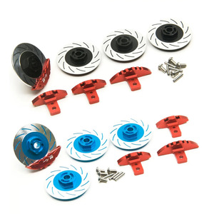 Kim loại chỉ đạo Knuckle servo cánh tay Fan Cover áp lực Tấm xe Khung Ngăn pin cho Sakura D4 1/10 RC Phụ tùng xe hơi - Product Image 4