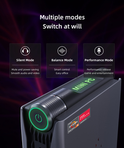 Yutemini พีซี AM08โปรมินิคอมพิวเตอร์เอเอ็มดีมินิพีซี AMR5การเล่นเกม6600ชั่วโมงสำหรับสำนักงานและที่บ้านมินิเดสก์ท็อปเป็นไปได้ที่จะปรับแต่งส่วนบนสุด - Product Image 3